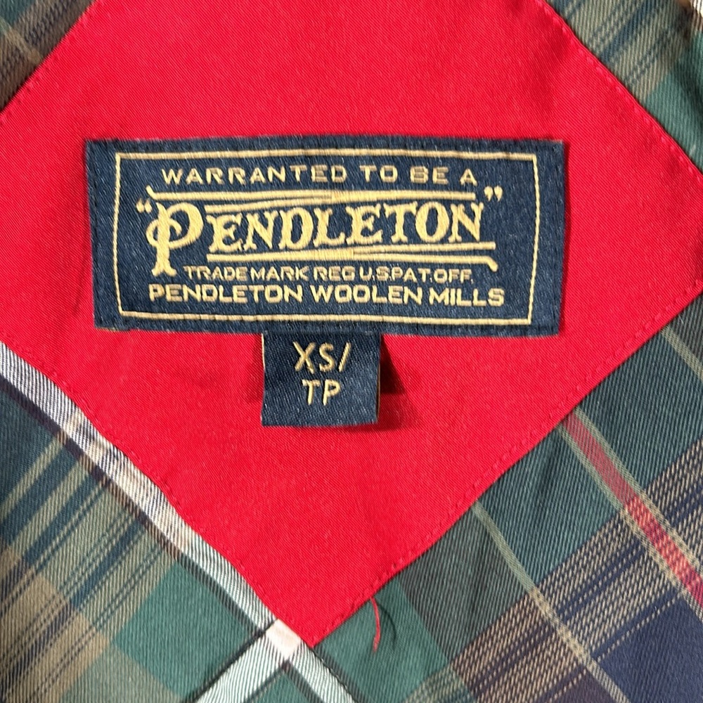 Pendleton Bachelor Coyote Fur Trim Duck Down Jacket XS TP - Picture 8 of 12